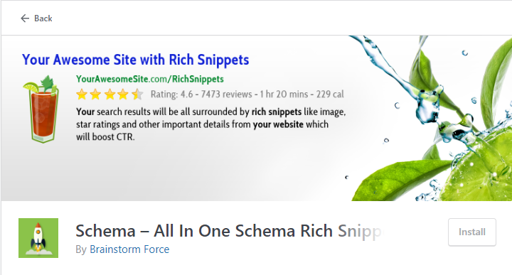 All in One Schema Rich Snippets